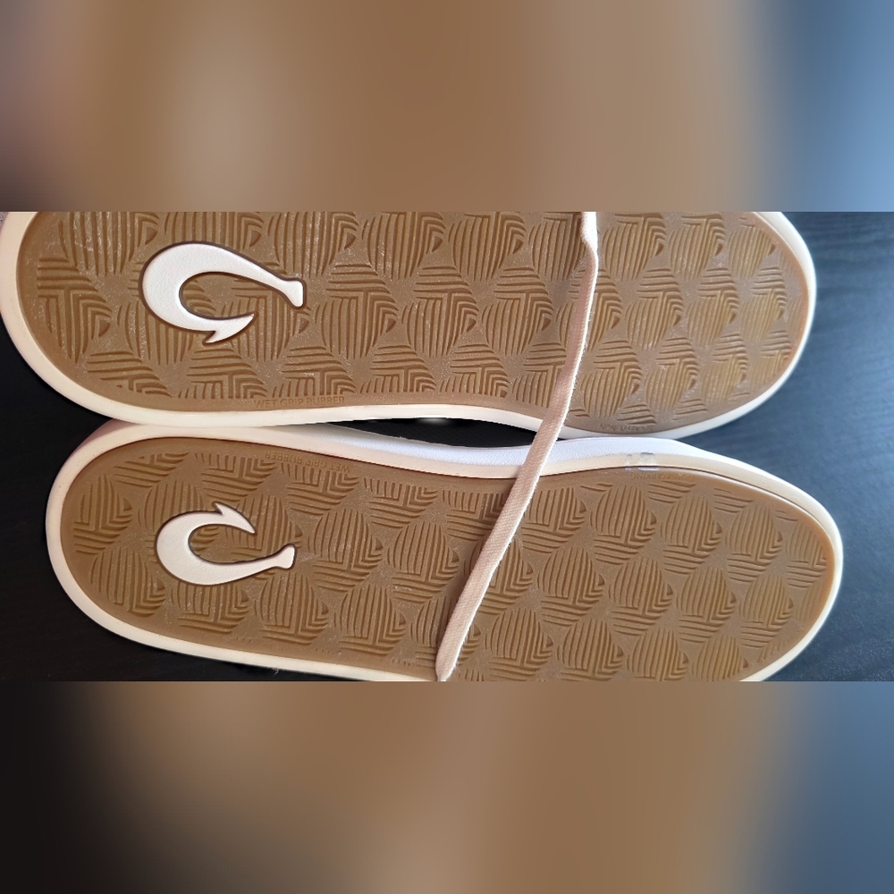 OluKai Women's Black and Cream Sneakers - Picture 9 of 9